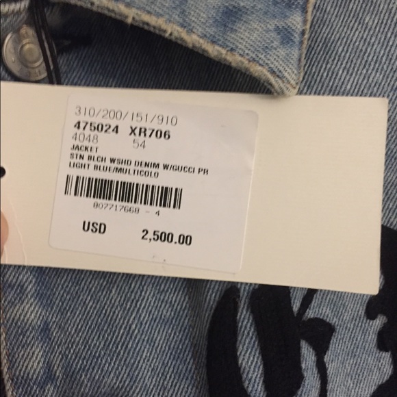 Authentic Gucci Jean Jacket - Picture 3 of 5
